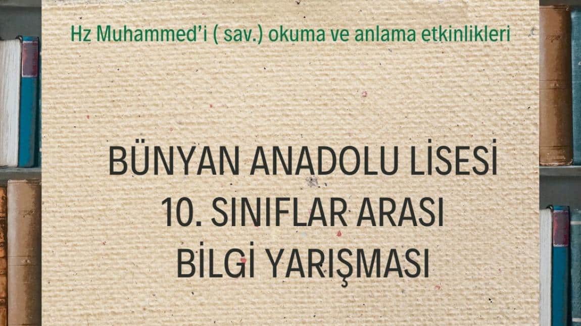 HZ.MUHAMMED'İ (SAV)OKUMA VE ANLAMA ETKİNLİKLERİ